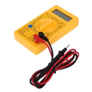 Brand New LCD Digital Multimeter AC DC Meter 750/1000V Amp Volt Ohm Tester Yellow